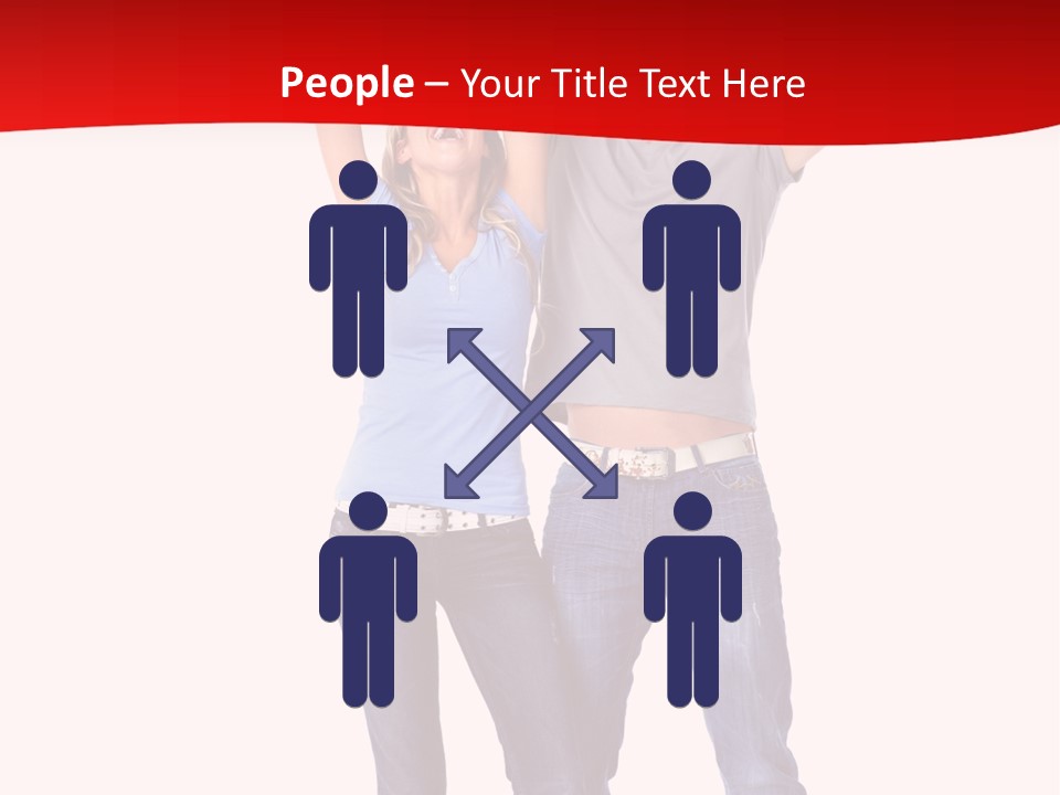 Casual Happiness Joy PowerPoint Template