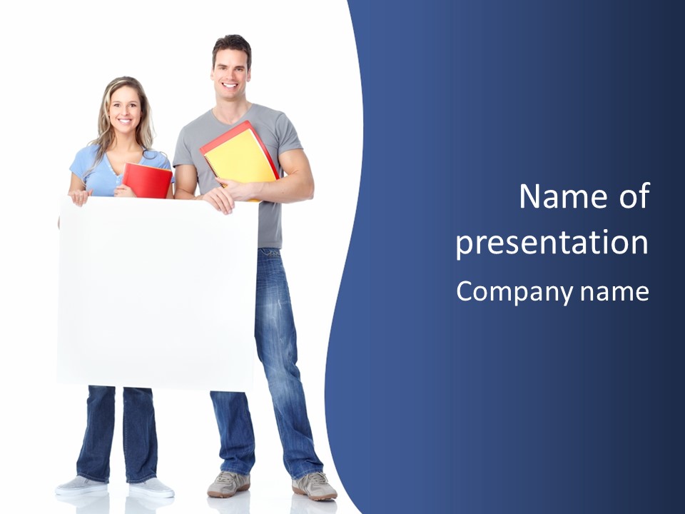 Board Science Background PowerPoint Template