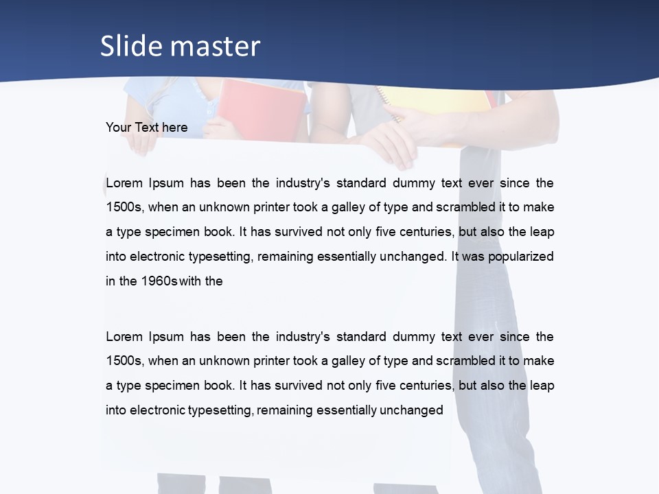 Board Science Background PowerPoint Template