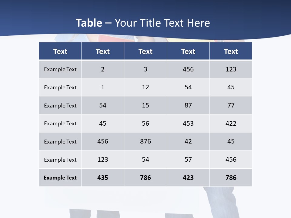 Board Science Background PowerPoint Template