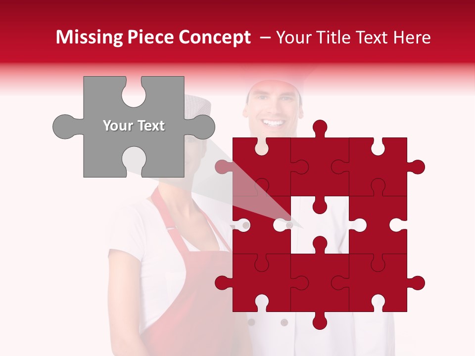 Chef Restaurant Isolated PowerPoint Template