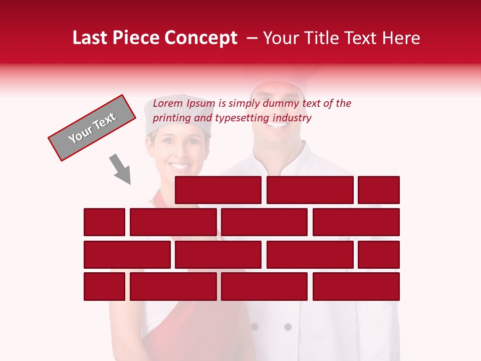 Chef Restaurant Isolated PowerPoint Template