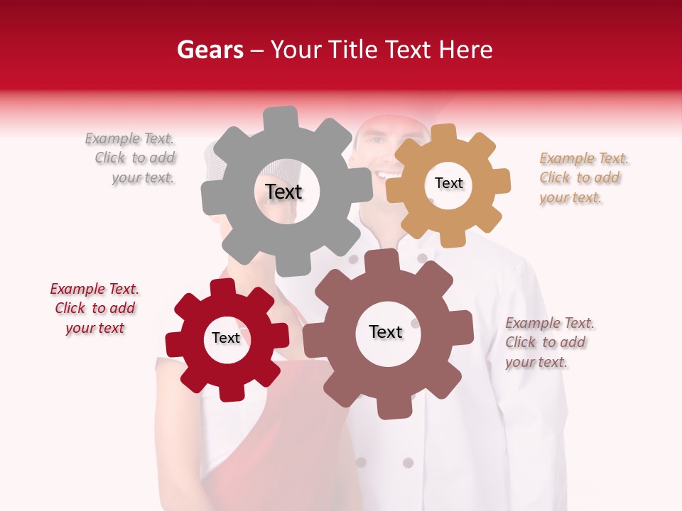 Chef Restaurant Isolated PowerPoint Template