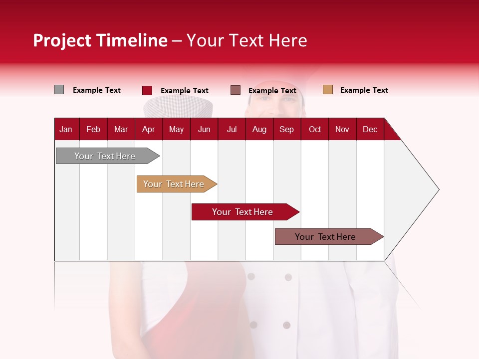 Chef Restaurant Isolated PowerPoint Template