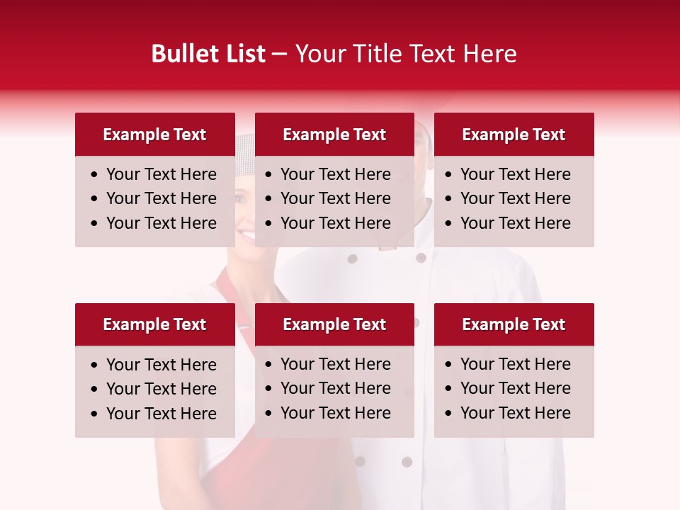 Chef Restaurant Isolated PowerPoint Template