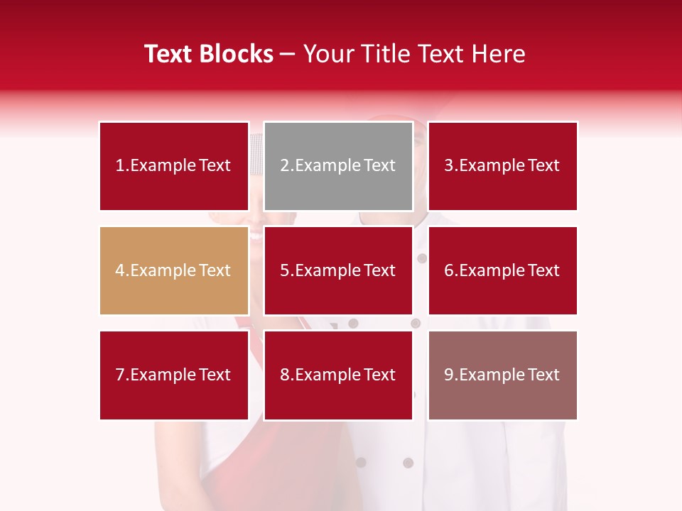 Chef Restaurant Isolated PowerPoint Template