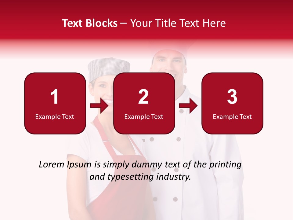 Chef Restaurant Isolated PowerPoint Template