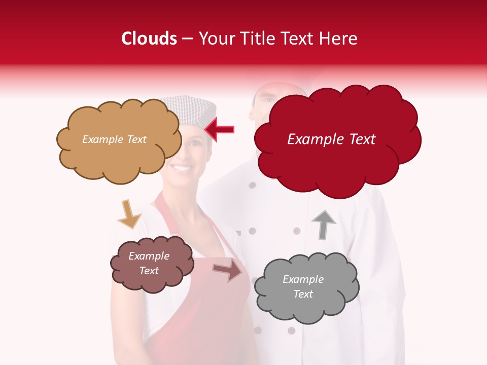 Chef Restaurant Isolated PowerPoint Template