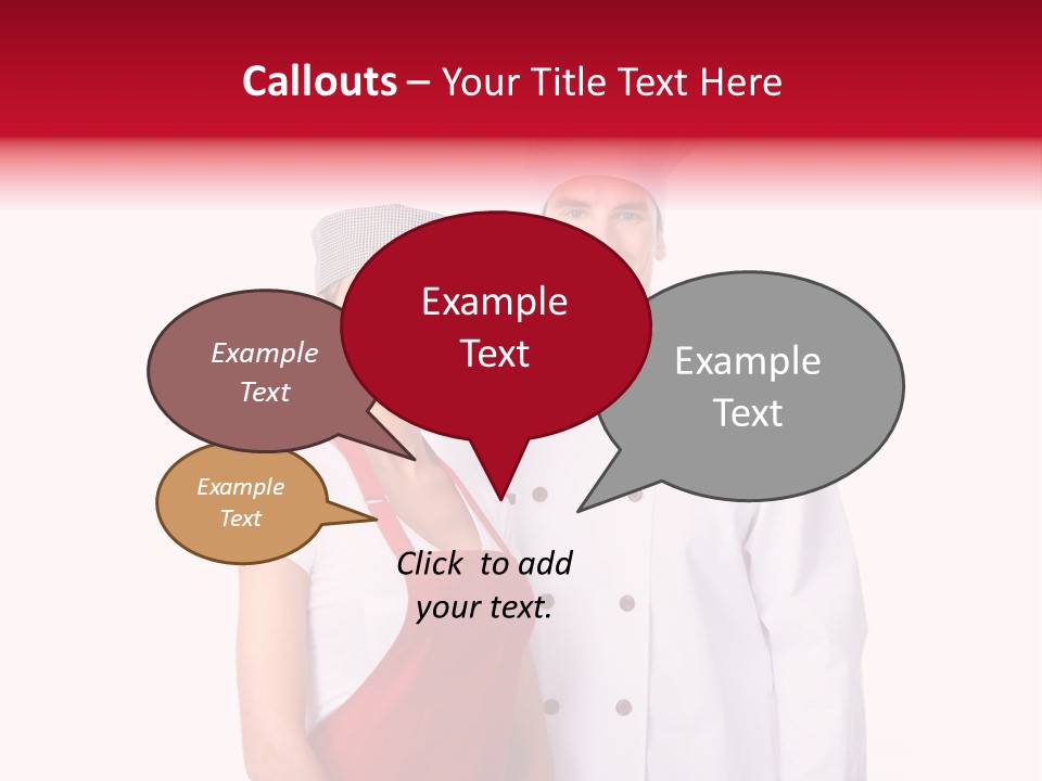 Chef Restaurant Isolated PowerPoint Template