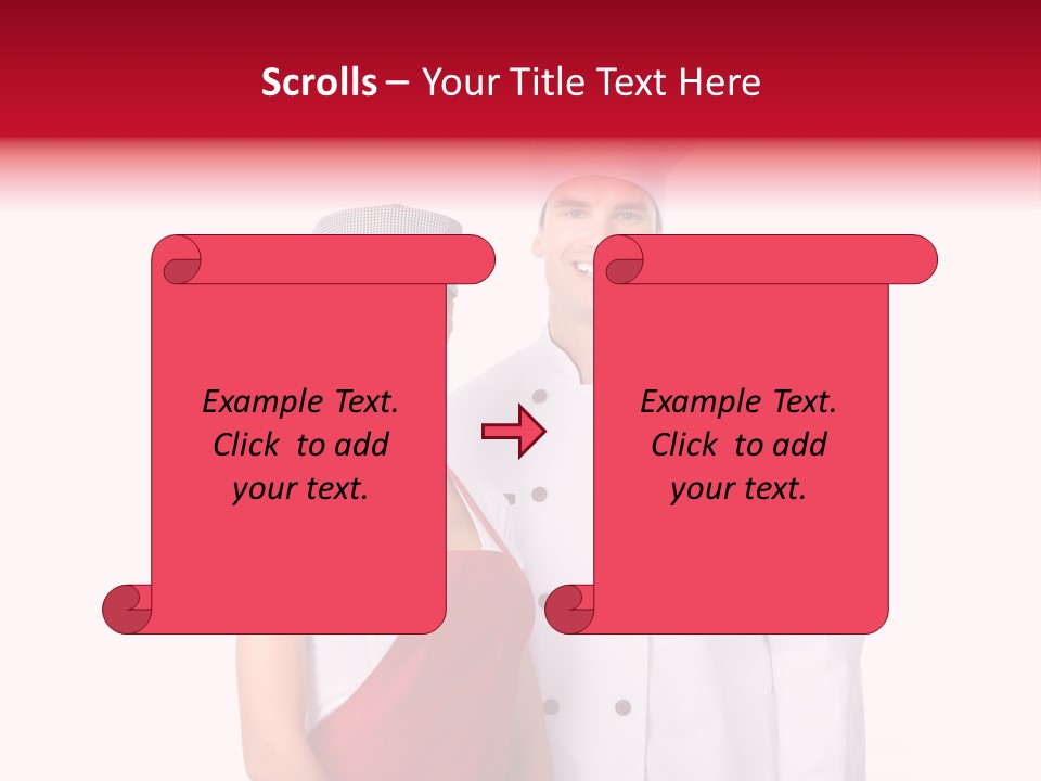 Chef Restaurant Isolated PowerPoint Template