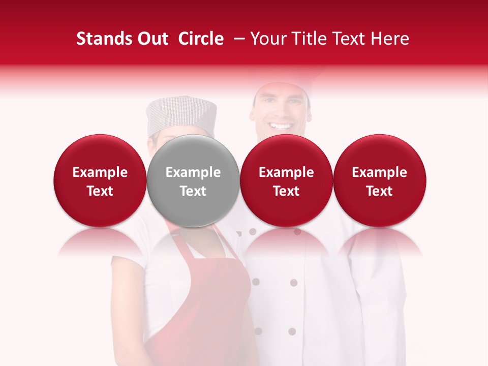 Chef Restaurant Isolated PowerPoint Template