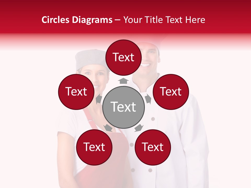 Chef Restaurant Isolated PowerPoint Template