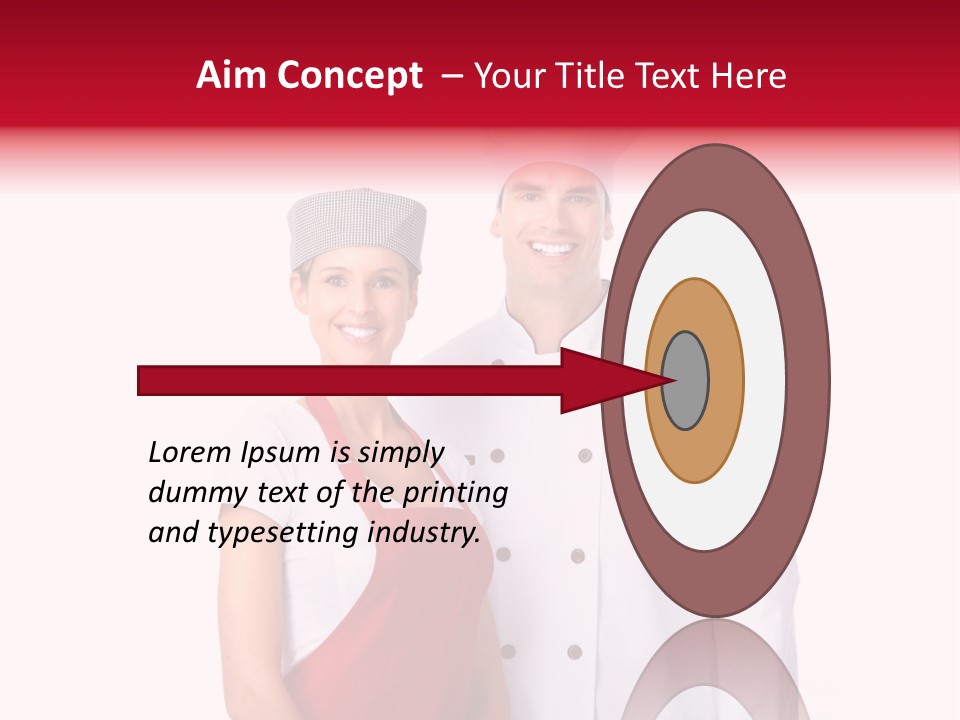 Chef Restaurant Isolated PowerPoint Template