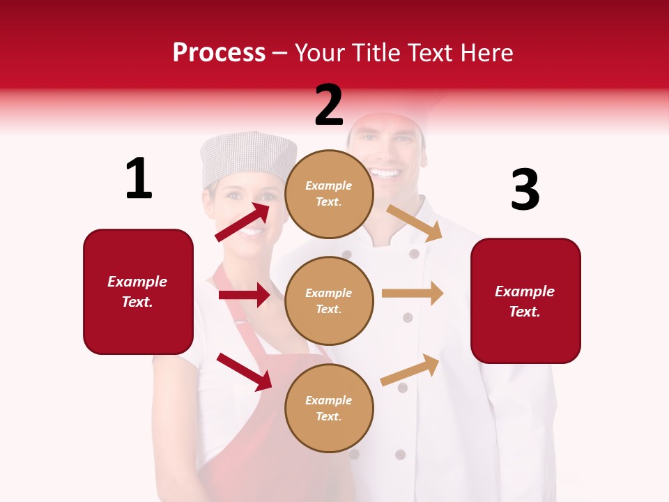 Chef Restaurant Isolated PowerPoint Template