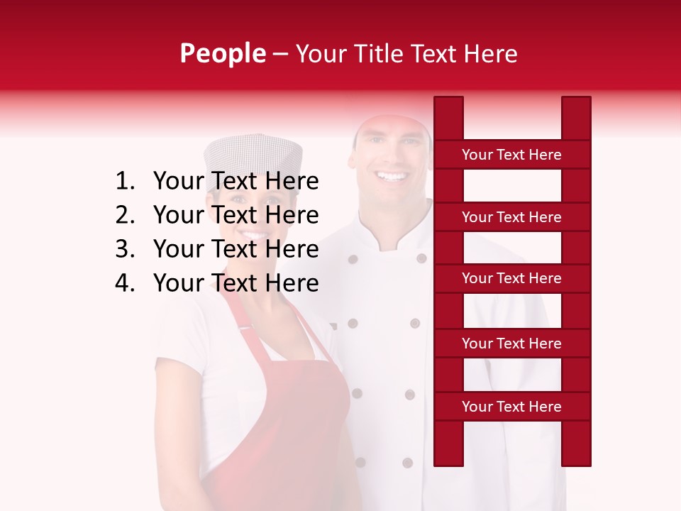 Chef Restaurant Isolated PowerPoint Template