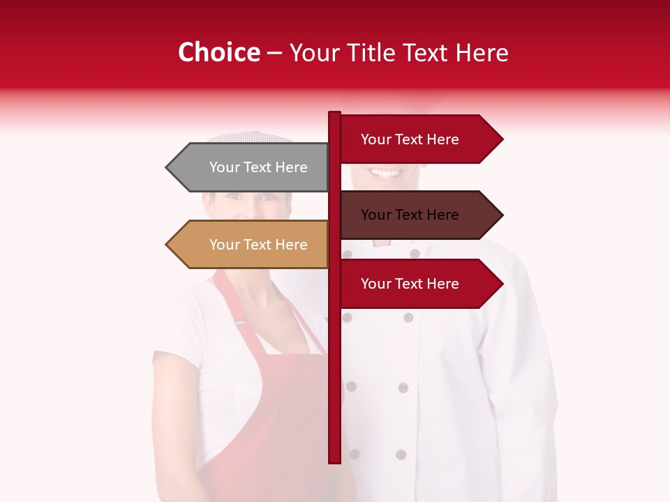 Chef Restaurant Isolated PowerPoint Template