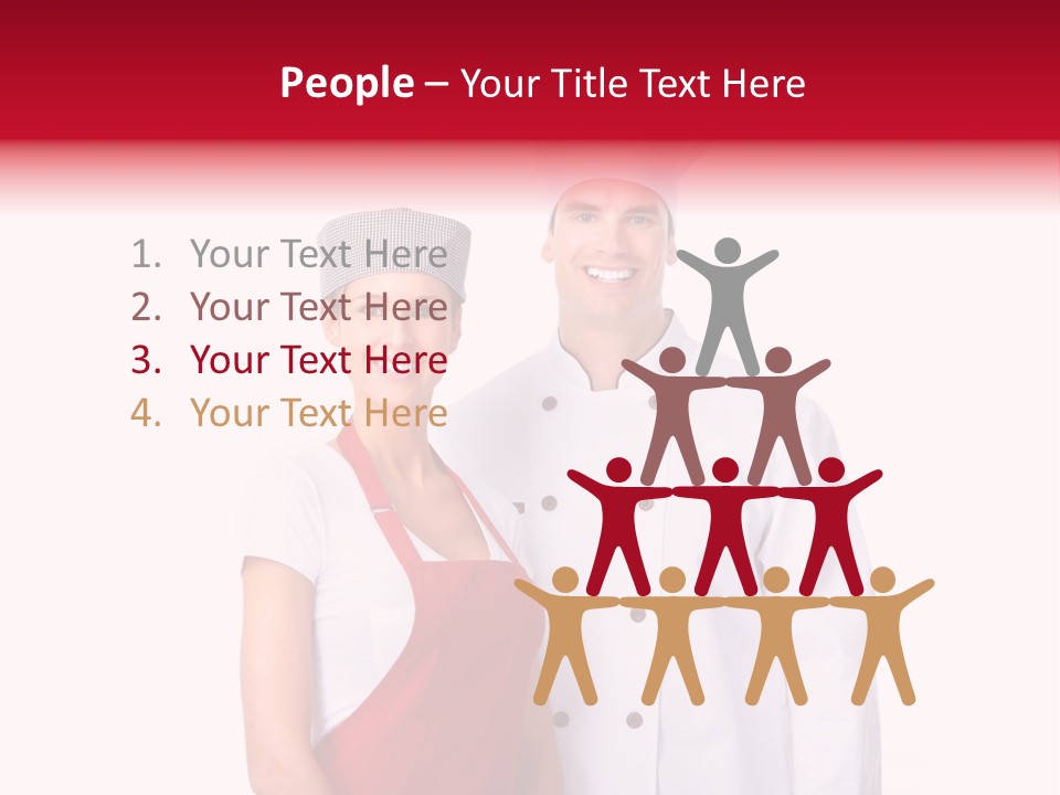 Chef Restaurant Isolated PowerPoint Template