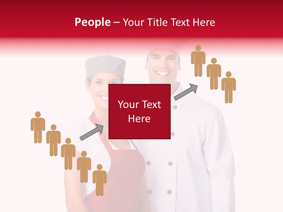 Chef Restaurant Isolated PowerPoint Template