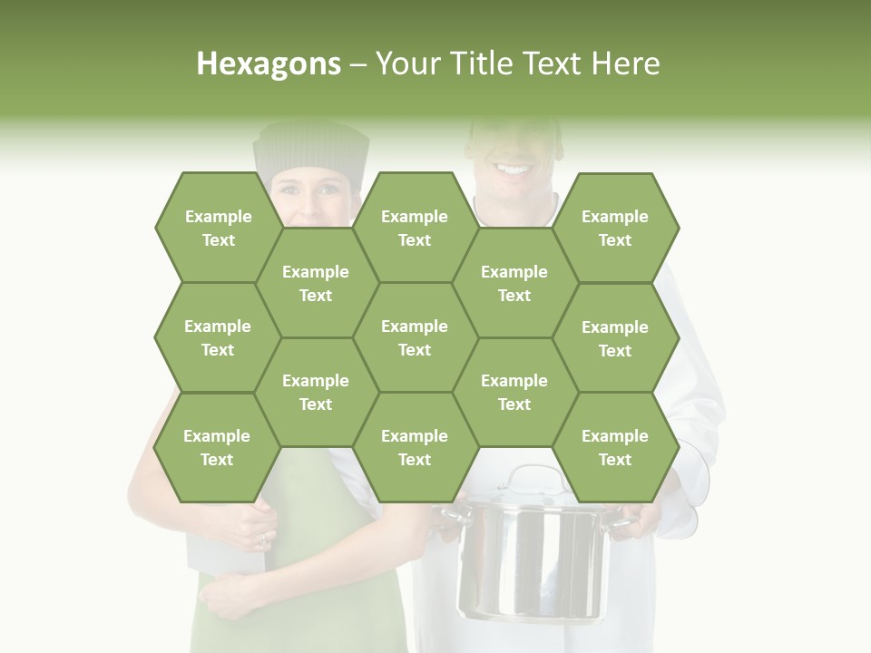 Recipe Girl White PowerPoint Template