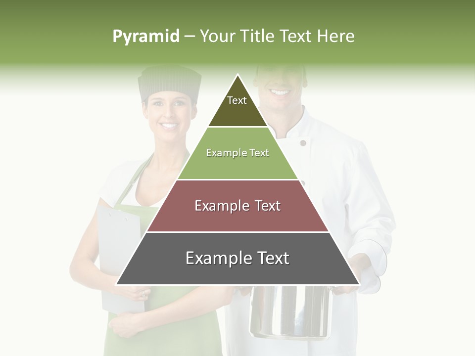 Recipe Girl White PowerPoint Template