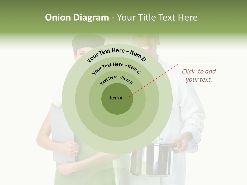 Recipe Girl White PowerPoint Template