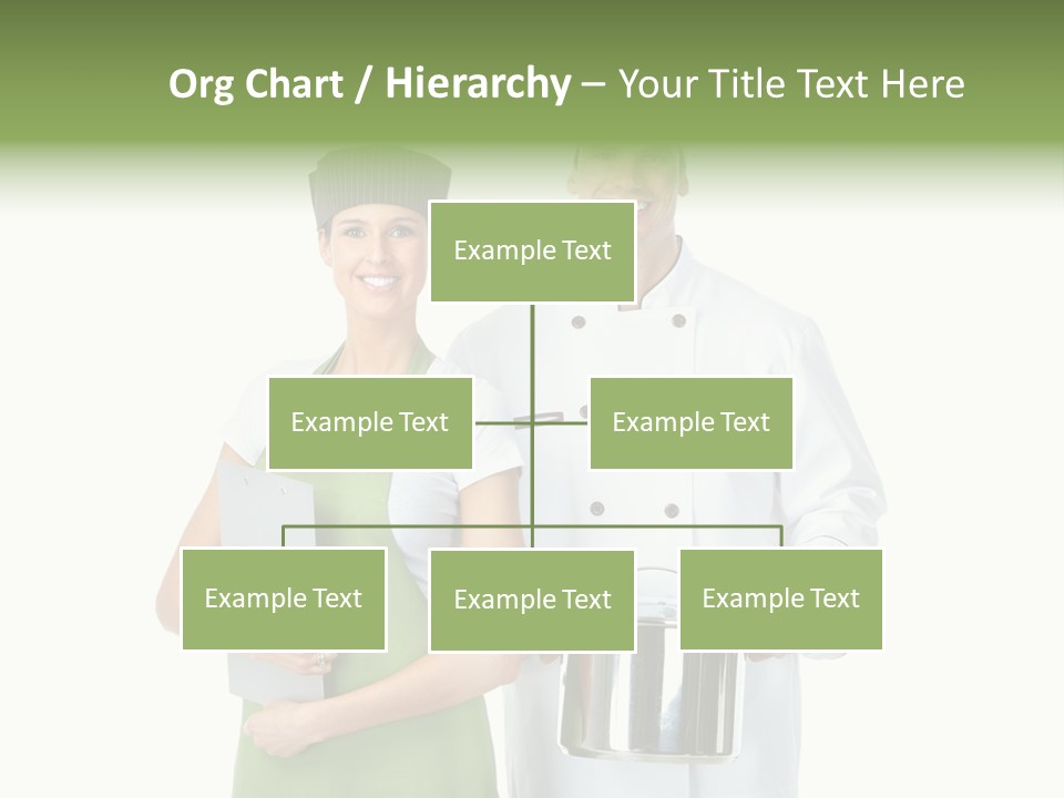 Recipe Girl White PowerPoint Template