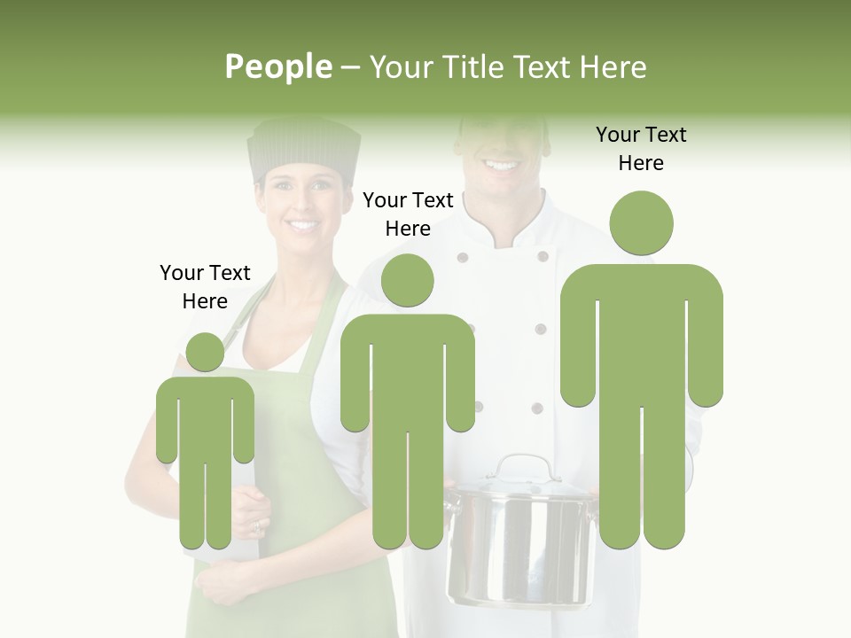 Recipe Girl White PowerPoint Template