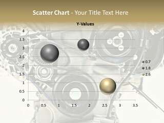 Close Up Technology Stainless PowerPoint Template