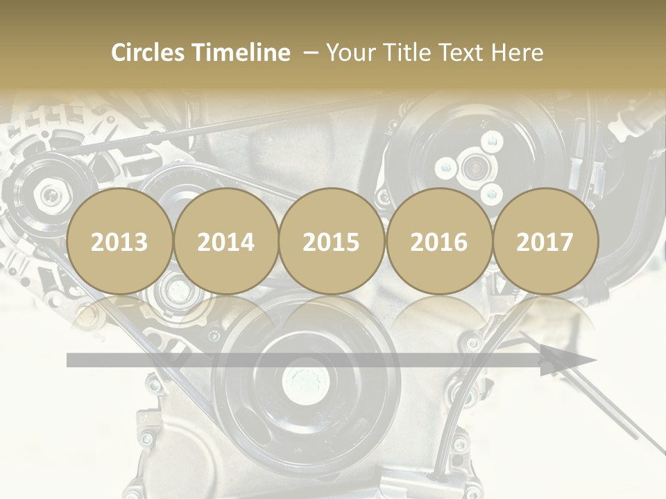 Close Up Technology Stainless PowerPoint Template