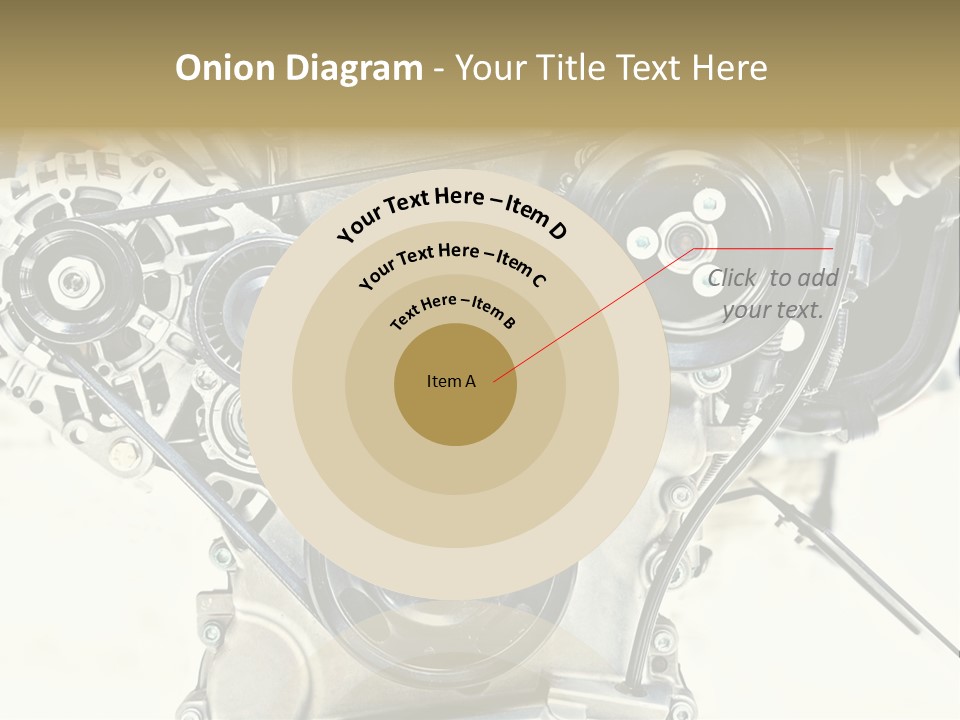 Close Up Technology Stainless PowerPoint Template