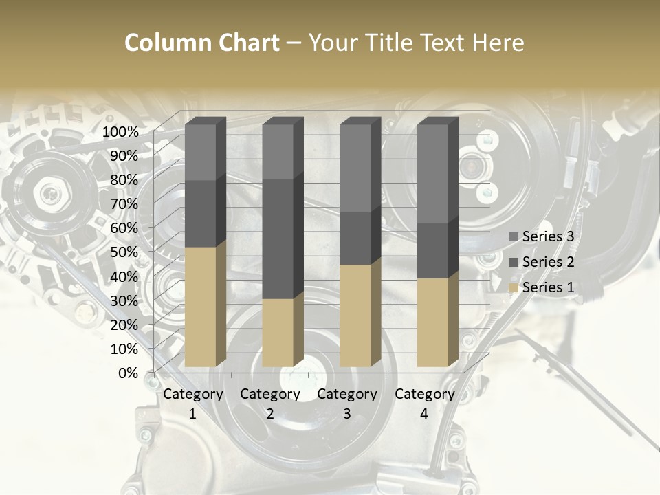 Close Up Technology Stainless PowerPoint Template