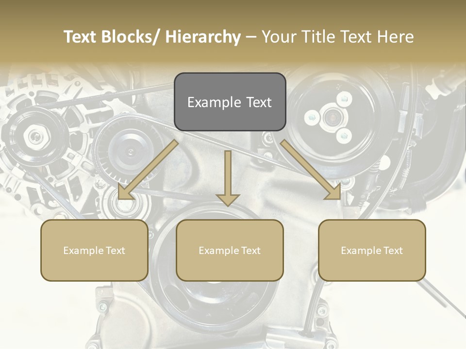 Close Up Technology Stainless PowerPoint Template