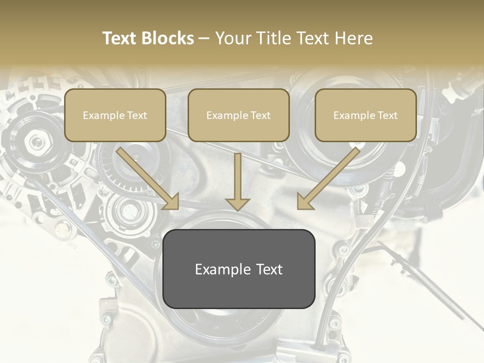 Close Up Technology Stainless PowerPoint Template