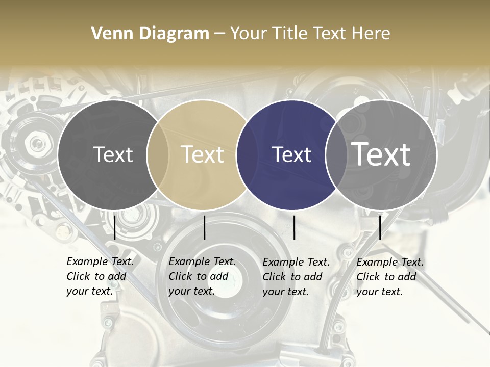 Close Up Technology Stainless PowerPoint Template