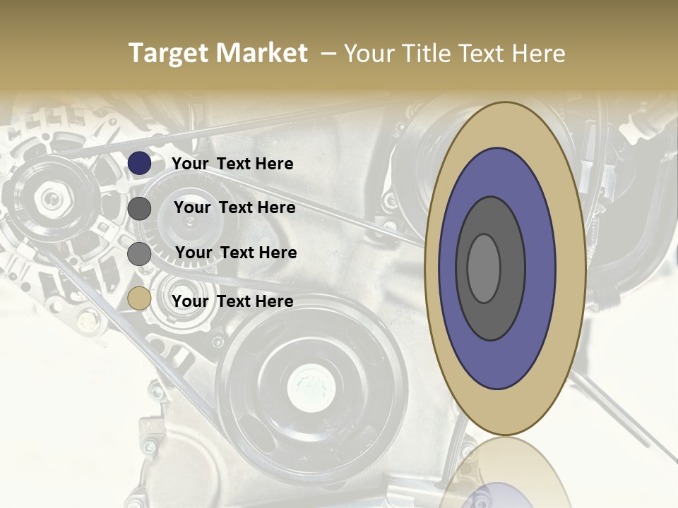 Close Up Technology Stainless PowerPoint Template