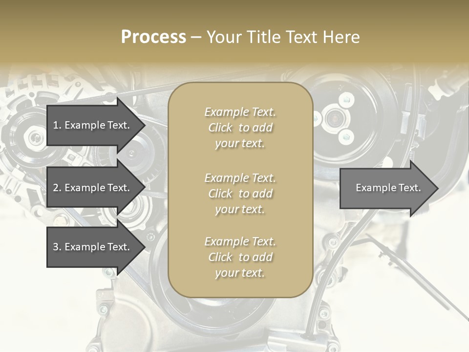 Close Up Technology Stainless PowerPoint Template