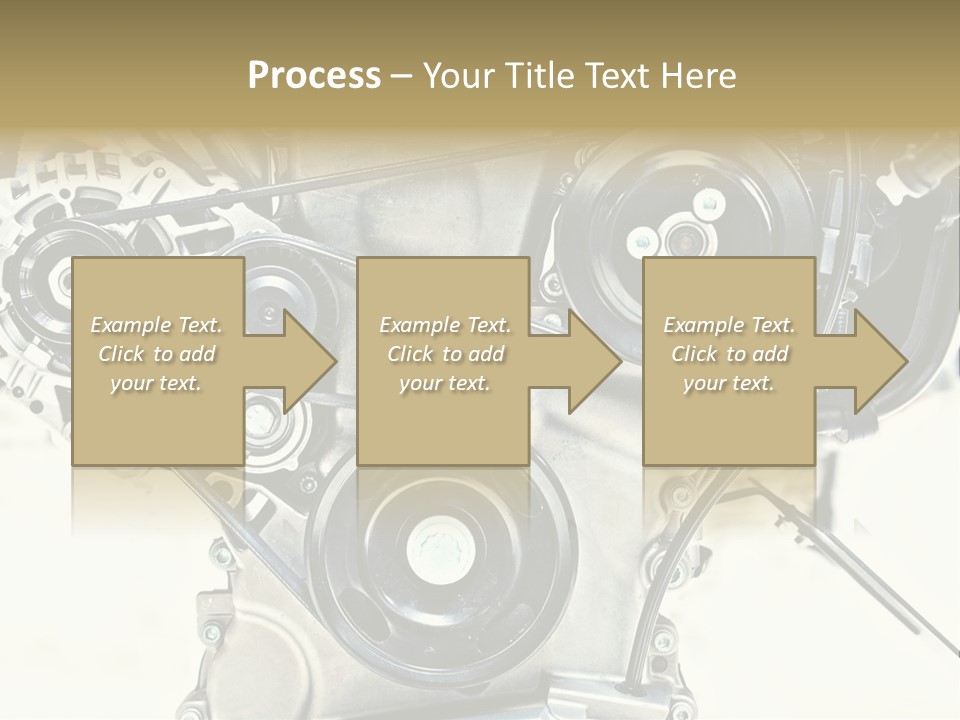 Close Up Technology Stainless PowerPoint Template