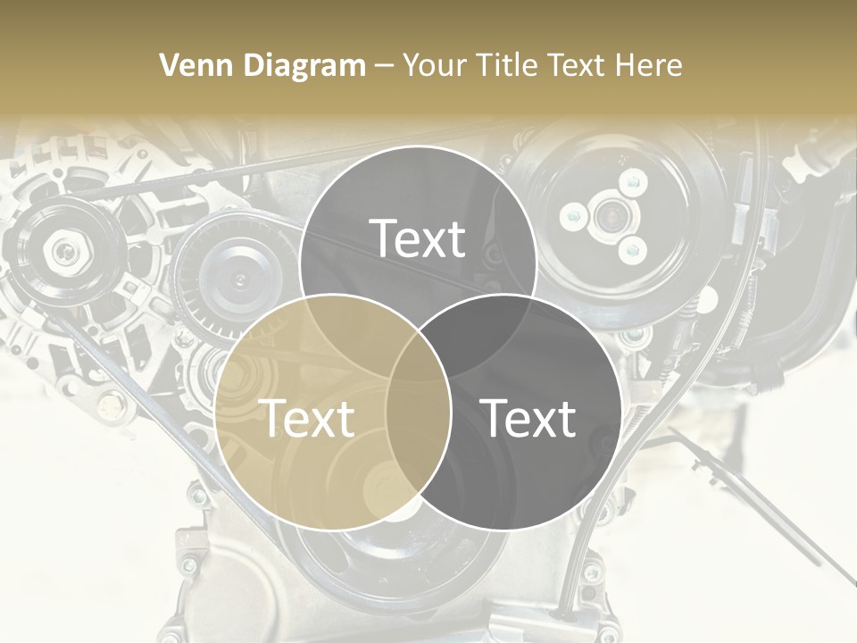 Close Up Technology Stainless PowerPoint Template