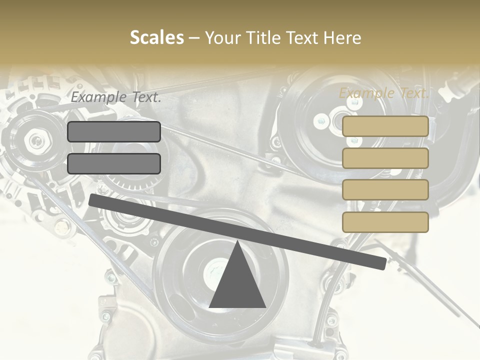 Close Up Technology Stainless PowerPoint Template