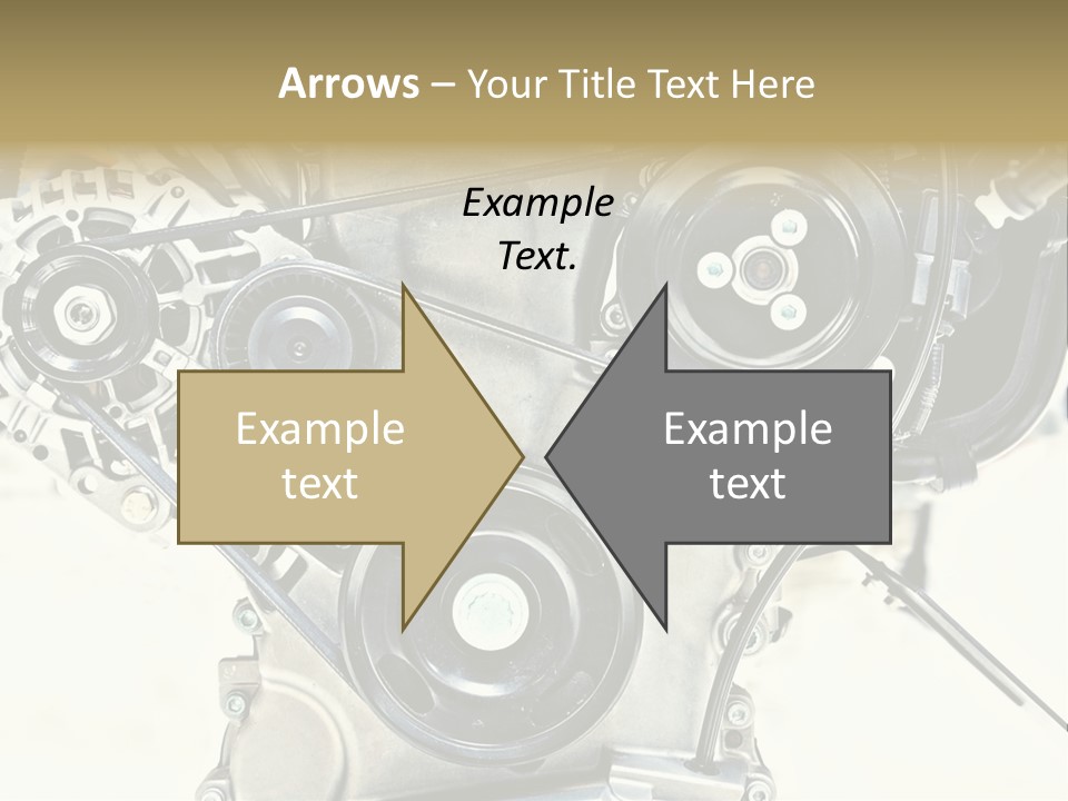 Close Up Technology Stainless PowerPoint Template