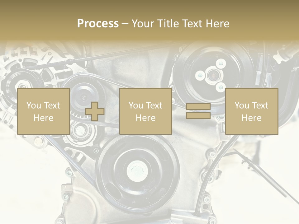 Close Up Technology Stainless PowerPoint Template