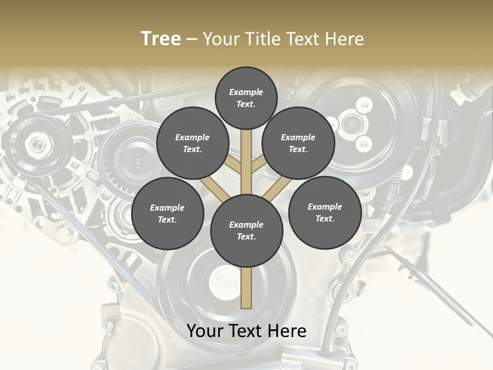 Close Up Technology Stainless PowerPoint Template