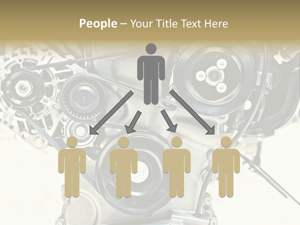 Close Up Technology Stainless PowerPoint Template