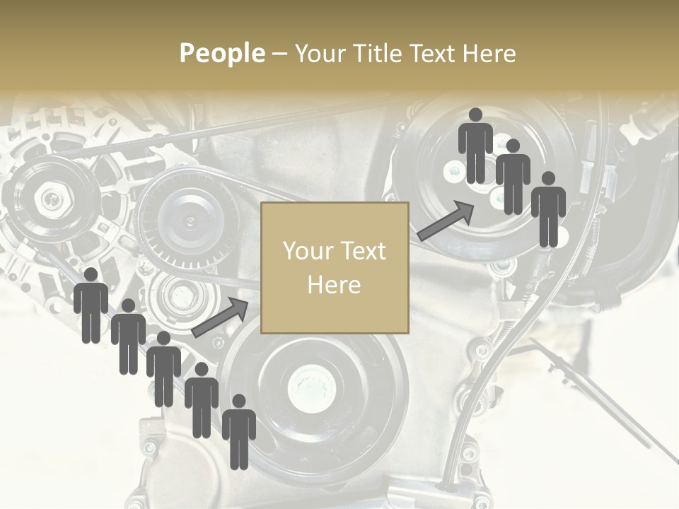 Close Up Technology Stainless PowerPoint Template