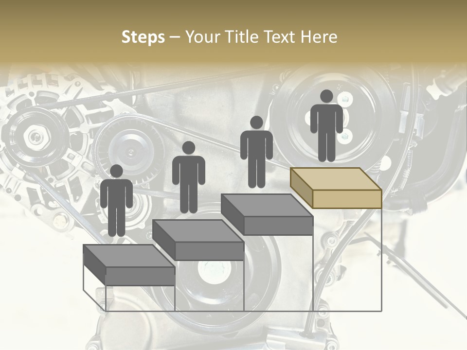Close Up Technology Stainless PowerPoint Template