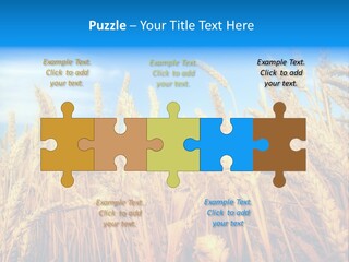 Eating Foliage Leaf PowerPoint Template