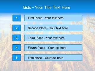 Eating Foliage Leaf PowerPoint Template
