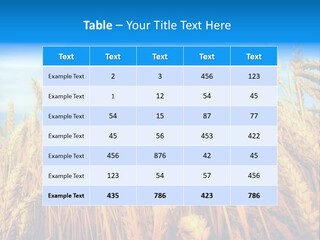 Eating Foliage Leaf PowerPoint Template