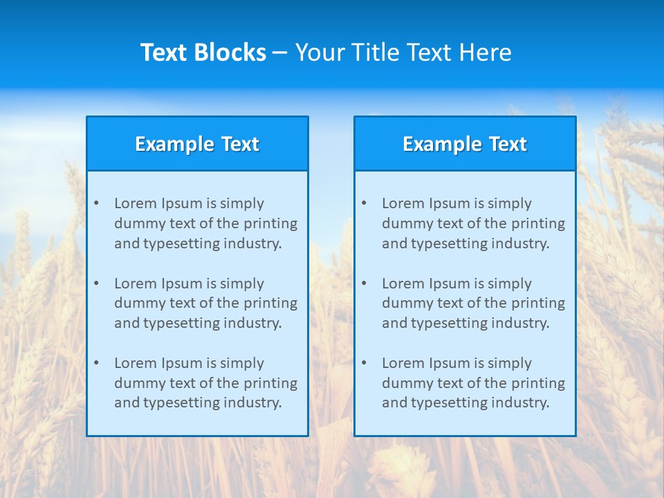 Eating Foliage Leaf PowerPoint Template
