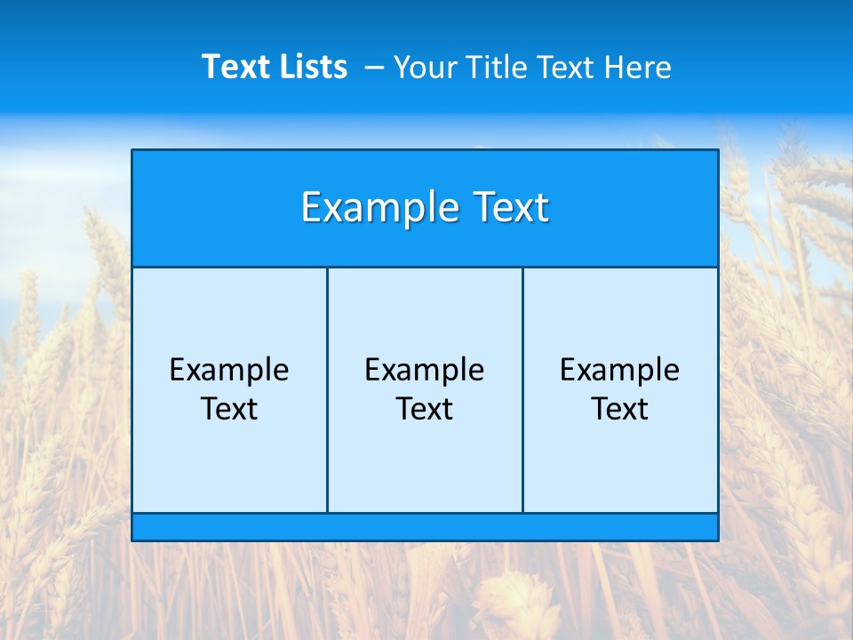 Eating Foliage Leaf PowerPoint Template